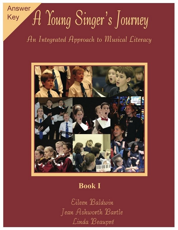 A Young Singer's Journey - Book 1 Answer Key (+Online Audio)