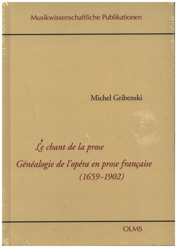 Le chant de la prose
