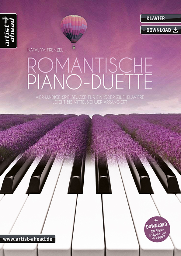 Romantische Piano-Duette (+Online Audio)