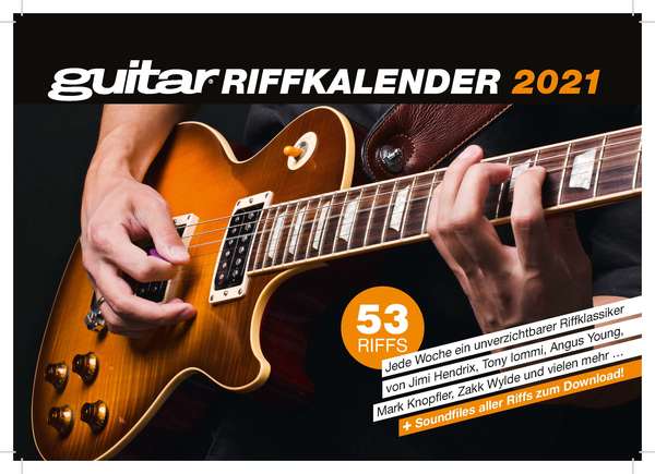 Guitar Riff Kalender 2021