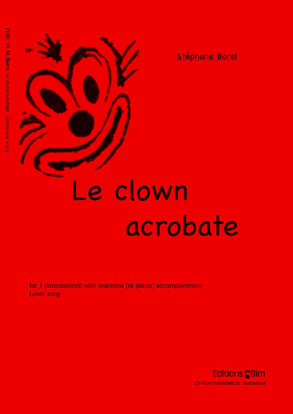 Le clown acrobate for percussion