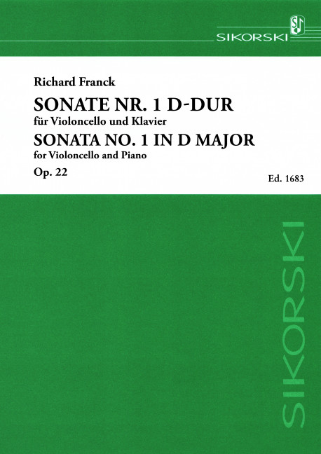 Sonate D-Dur Nr.1 op.22