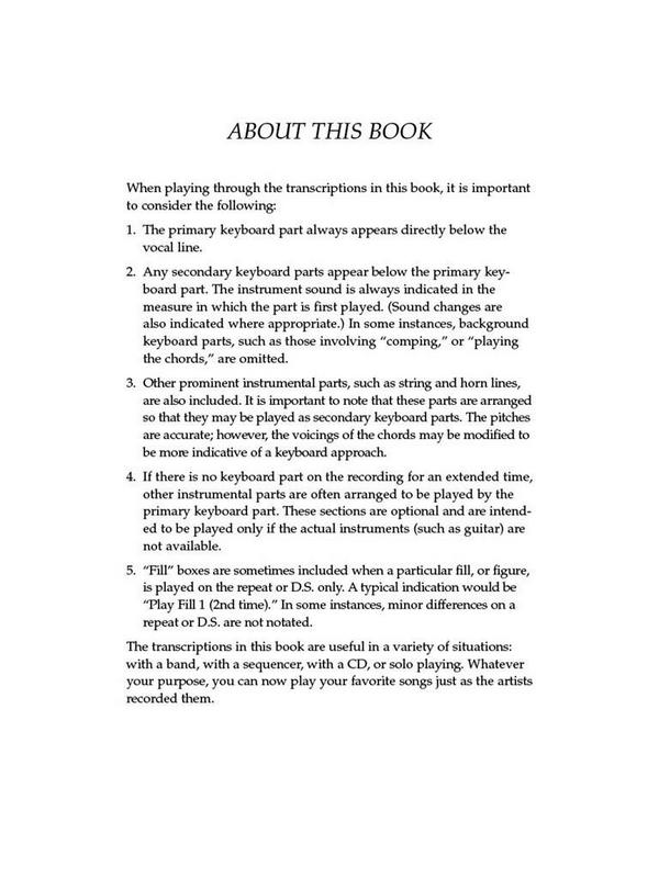 The Elton John Keyboard Book (2nd edition)