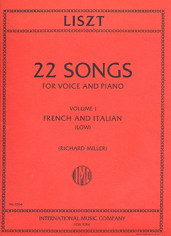 22 Songs vol.1 - French and Italian