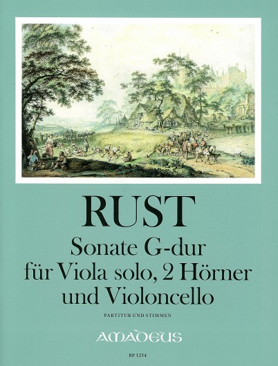 Sonate G-Dur für Viola, 2 Hörner