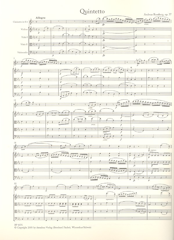 Quintett Es-Dur op.57
