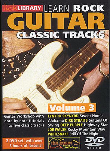 Learn Rock Guitar Classic Tracks vol.3