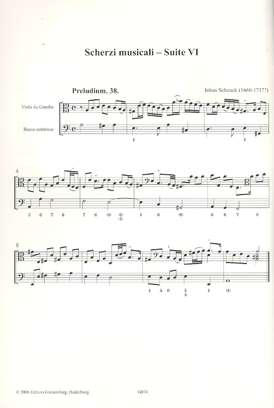 Scherzi musicali op.6 (Nr.6+7)