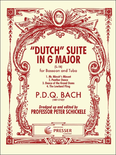 Dutch Suite in D Major for bassoon