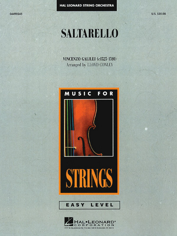 Saltarello for string orchestra