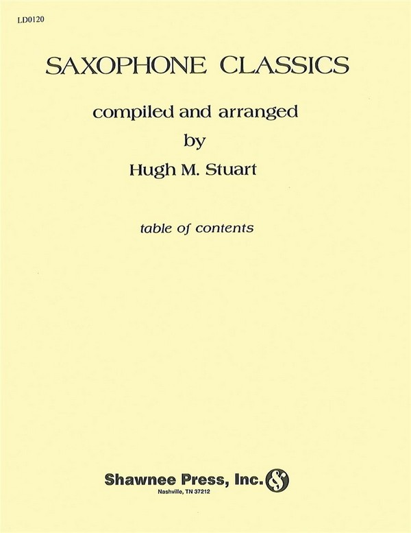 Saxophone Classics für 4 Saxophone
