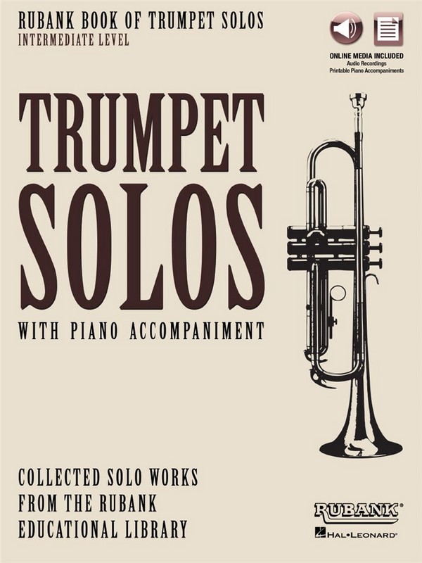 Trumpet Solos intermediate Level (+online media)