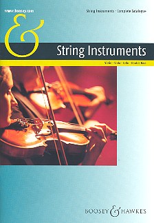 Catalogue string instruments