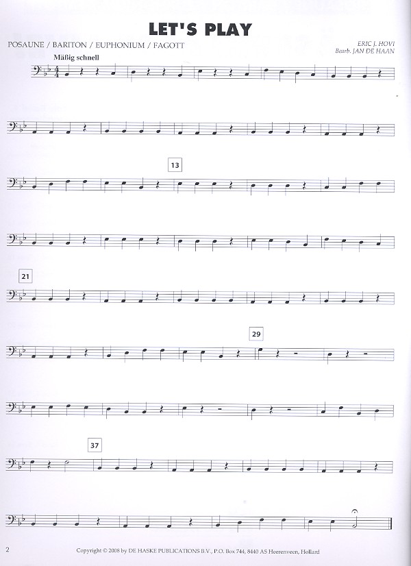 Bläserklasse live für Posaune (Bariton,