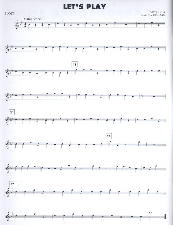 Bläserklasse live für Flöte