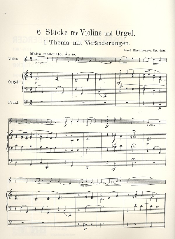 6 Stücke op.150