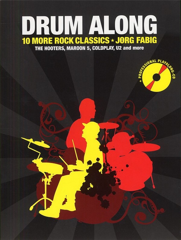 Drum along - 10 more Rock Classics (+CD):