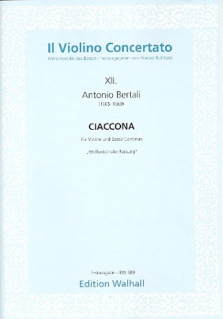 Ciaccona (Wolfenbütteler Fassung)