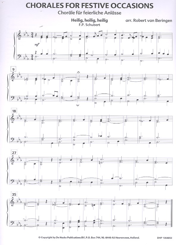 Chorales for festive Occasions