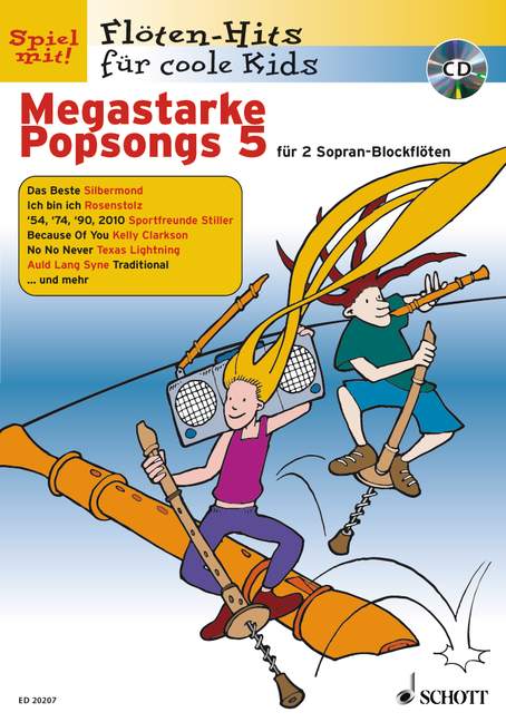 Megastarke Popsongs Band 5 (+CD)