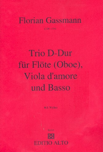 Trio D-Dur für Flöte (Oboe),