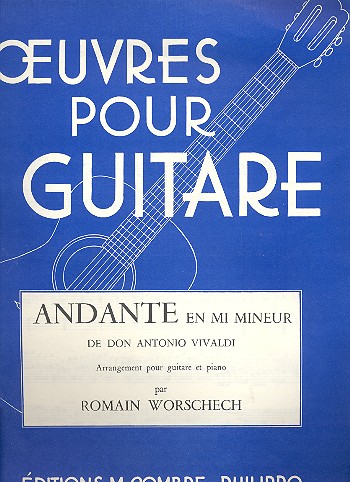 Andante e-Moll für Gitarre und Klavier