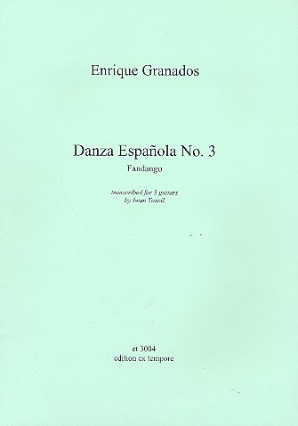 Danza Espanola no.3 für 3 Gitarren