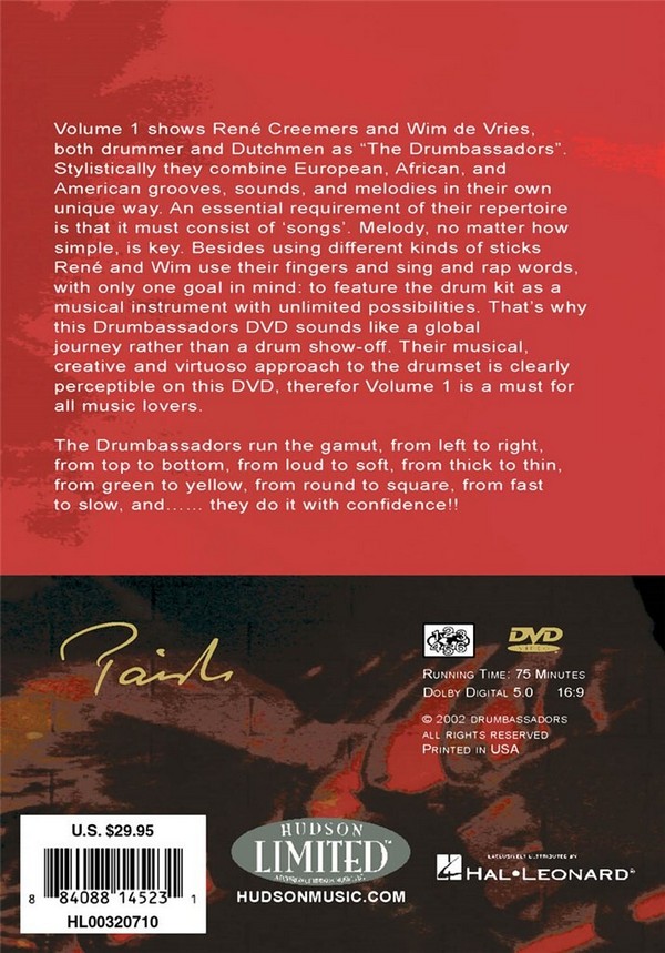 Drumbassadors vol.1 DVD