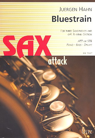 Bluestrain: für 3 Saxophone (AAT/STB),