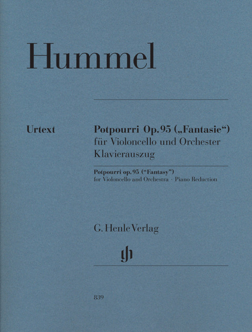 Potpourri op.95 für Violoncello und Orchester