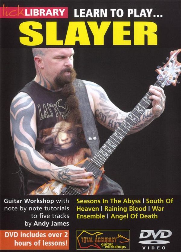 Learn to play Slayer DVD-Video