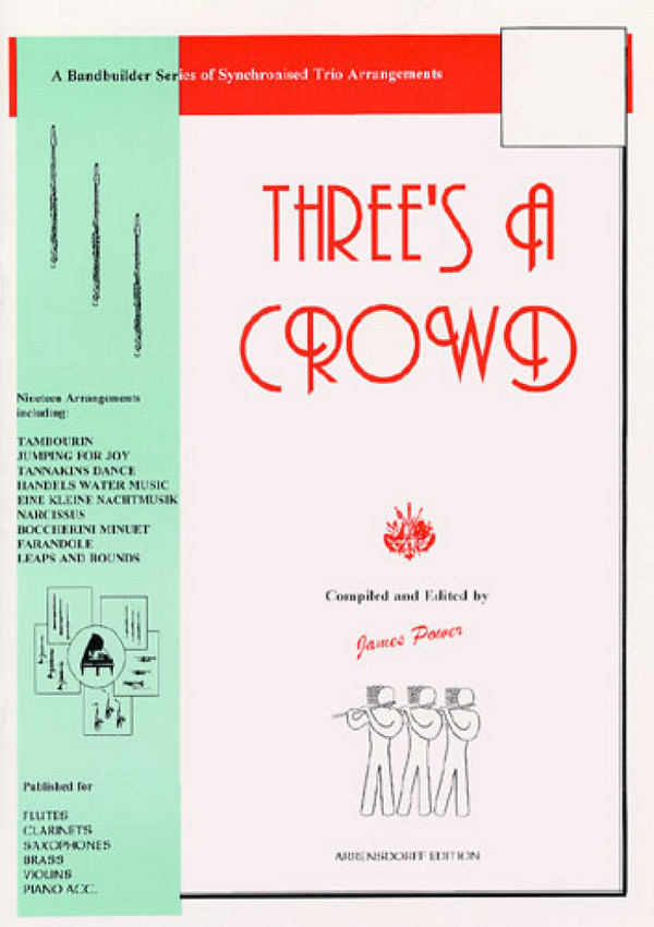 Three's a Crowd vol. 3 for 3 violins