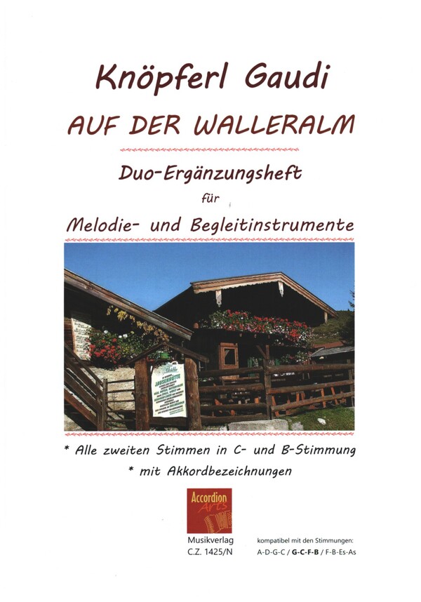 Knöpferl-Gaudi auf der Walleralm
