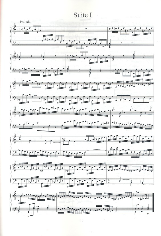 Pièces de clavecin Band 1 (Suiten 1-6)