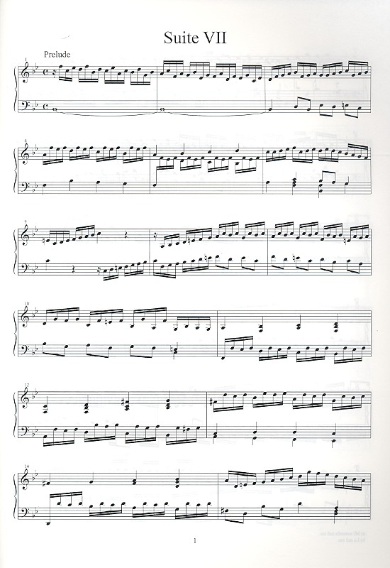 Pièces de clavecin Band 2 (Suiten 7-12)