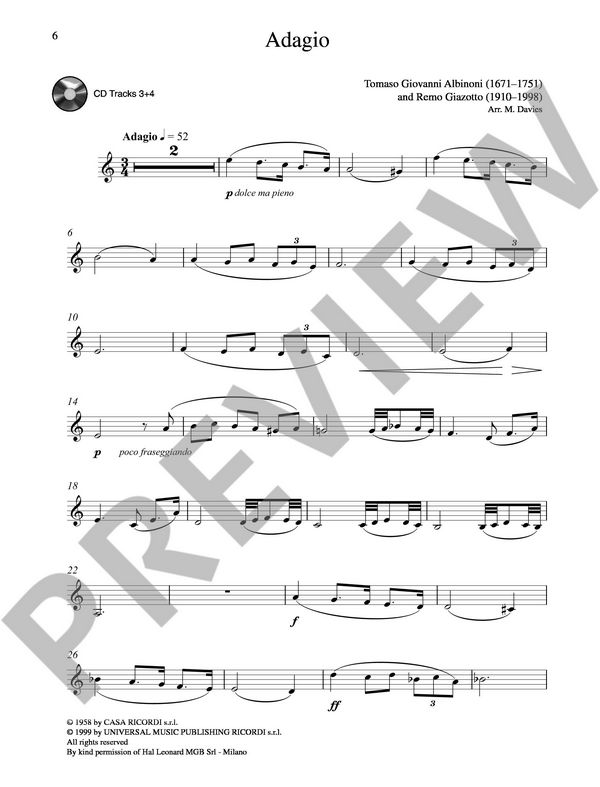 Baroque Playalong (+CD) für Trompete