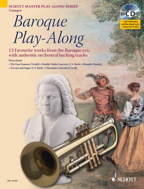 Baroque Playalong (+CD) für Trompete