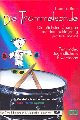 Die Trommelschule Band 2 (+DVD)
