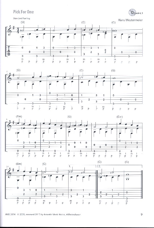 Picking Basics - Das Spielbuch Band 1 (+CD):