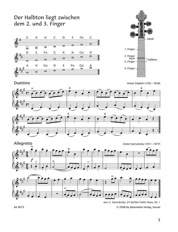 Früher Anfang auf der Geige Band 3 - Violinschule