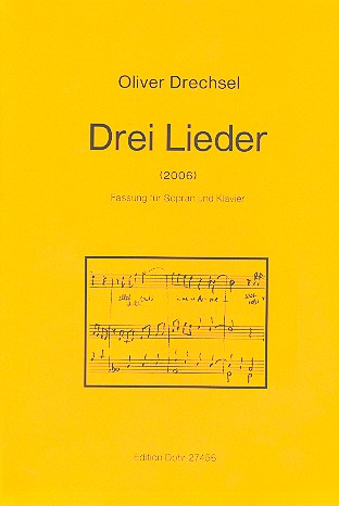 3 Lieder op.32 für Sopran und Streichquartett