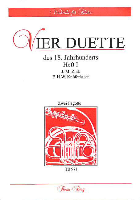 4 Duette des 18. Jahrhunderts Band 1