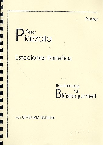 Estaciones Portenas für Flöte, Oboe,