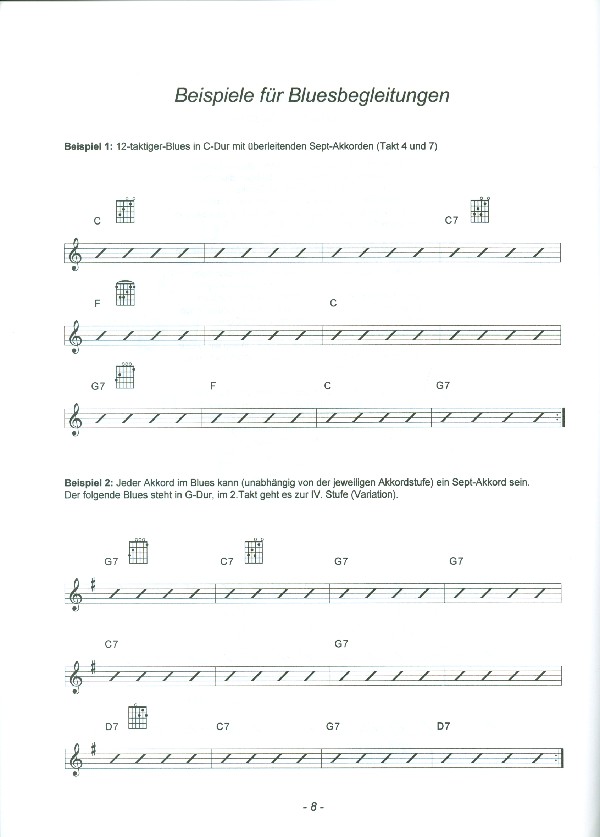 Fingerstyle Blues and Rock (+CD):