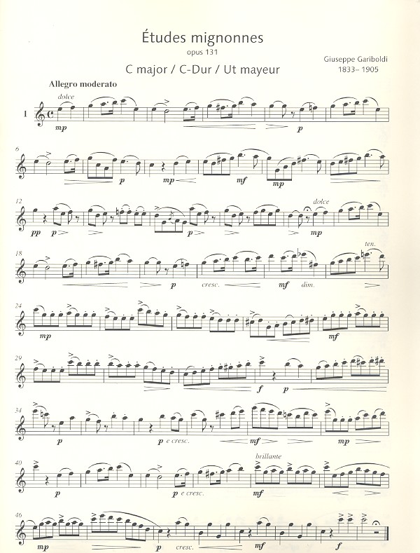 Etudes mignonnes op.131
