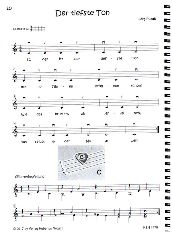 Die Ukulele - der hüpfende Floh