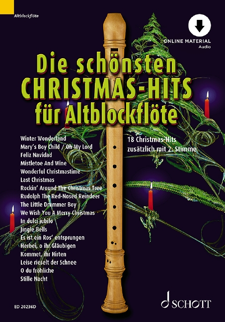 Die schönsten Christmas-Hits (+Online Audio)