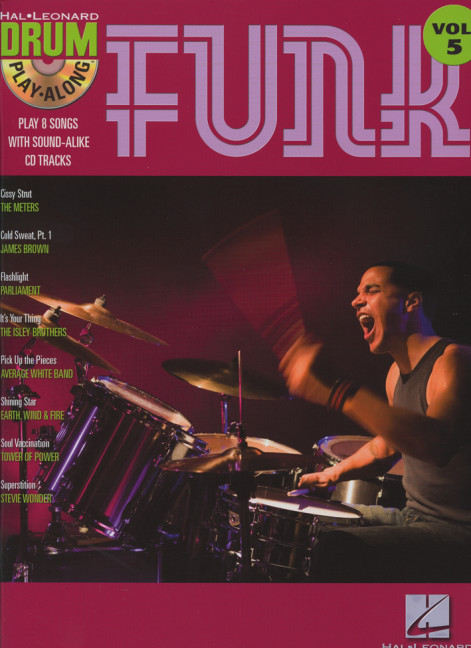 Funk (+CD): Drum playalong vol.5