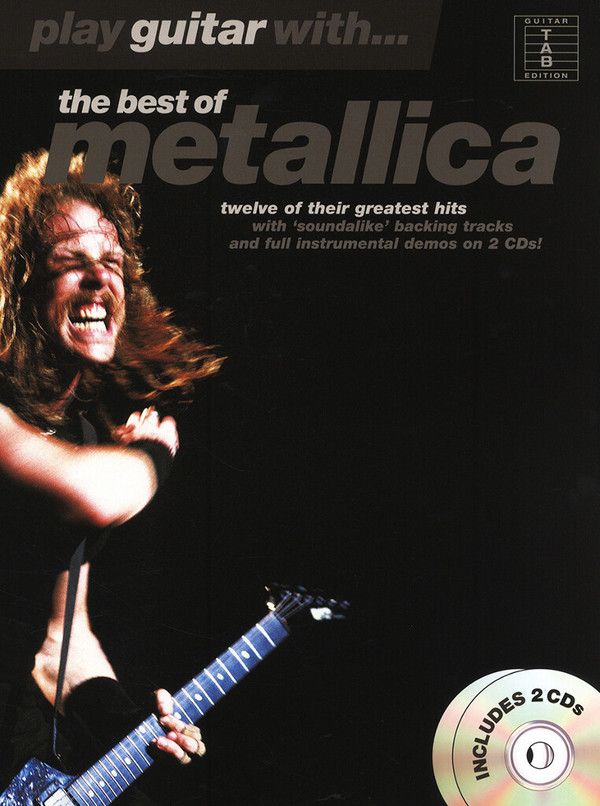 Play guitar with The Best of Metallica (+Audio Access)