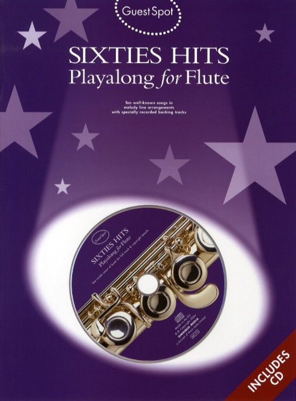 Sixties Hits (+CD): for flute